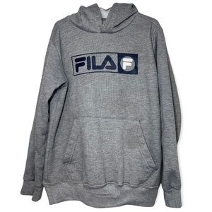 FILA Gray Hoodie Little Boys Size S/Size 8